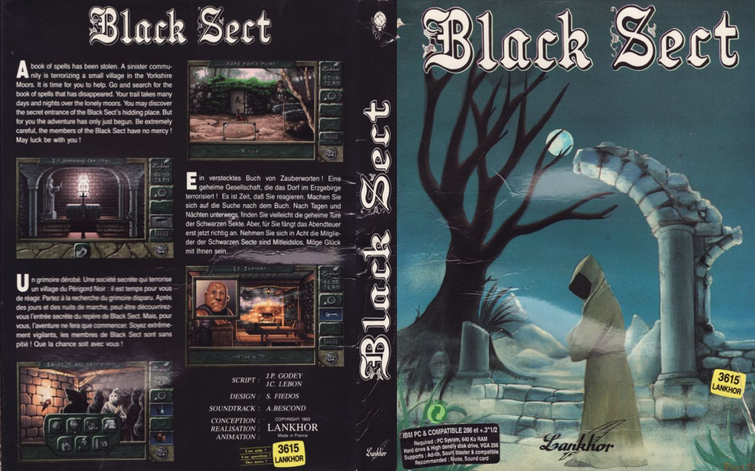 Black Sect — box-texture (EU)