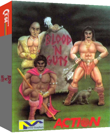 Blood 'n Guts — box-3D (EU)