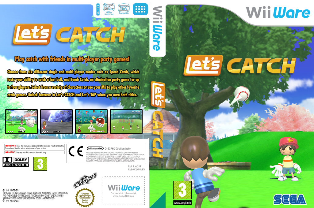 Let's Catch — box-texture (EU)