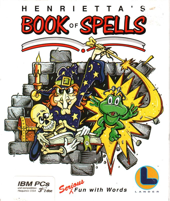 Henrietta's Book of Spells box art