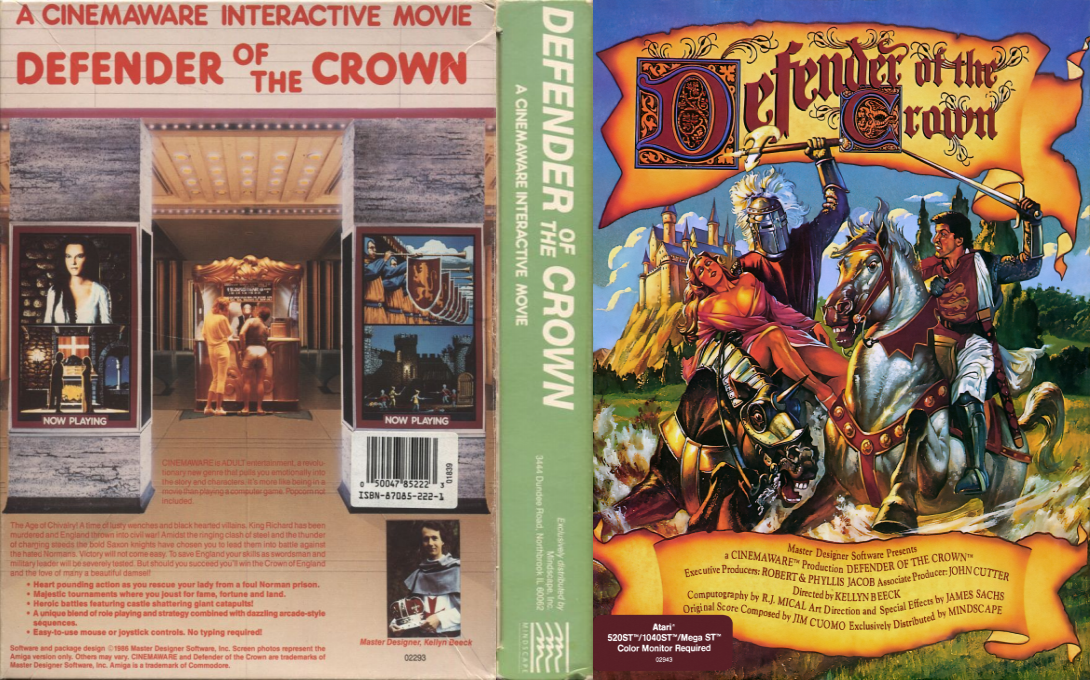 Defender Of The Crown — box-texture (US)