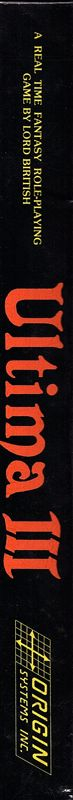 Ultima 3 - Exodus — box-2D-side (US)