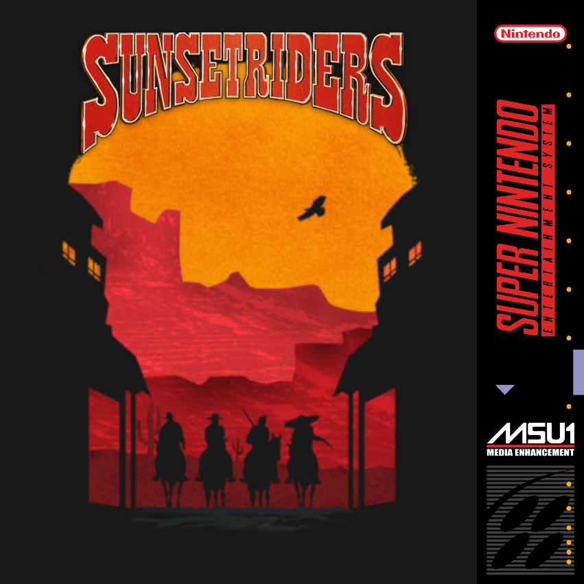 Sunset Riders box art