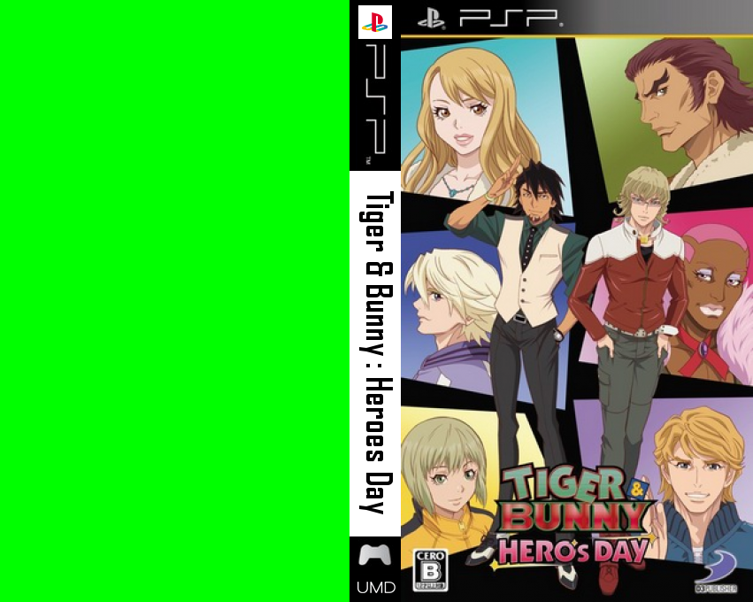 Tiger & Bunny - Hero's Day — box-texture (JP)