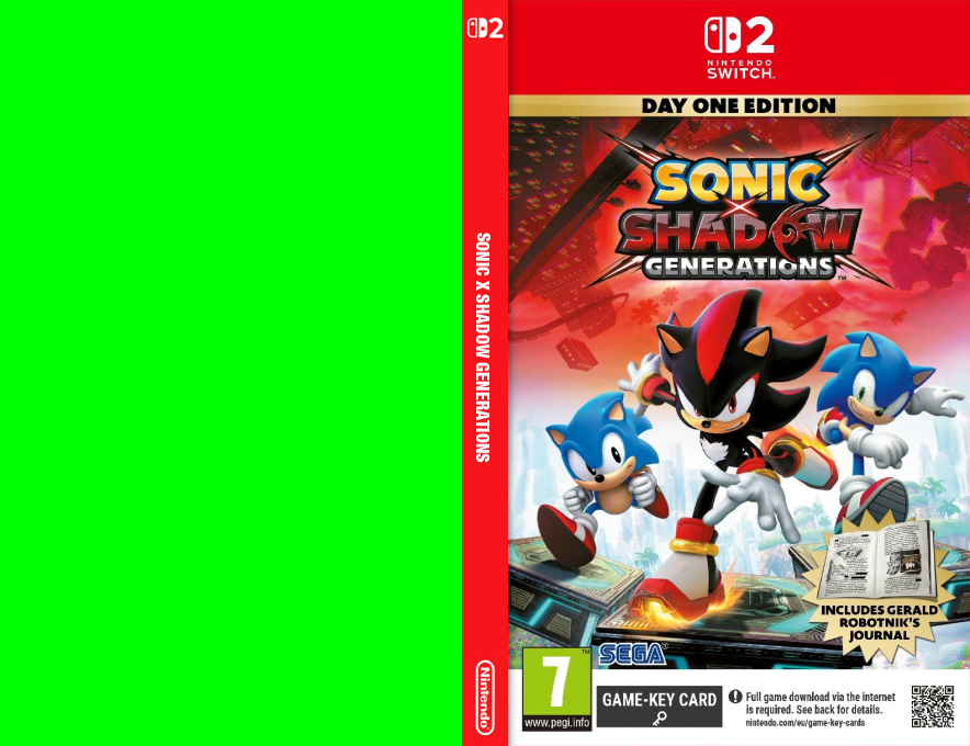 Sonic X Shadow Generations — box-texture (EU)