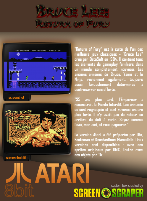 Bruce Lee - Return of Fury — box-2D-back (SS)