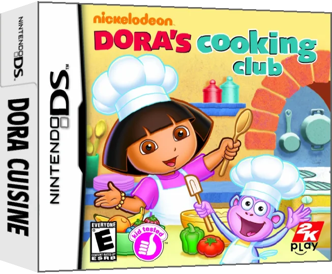 Dora's Cooking Club — box-3D (US)