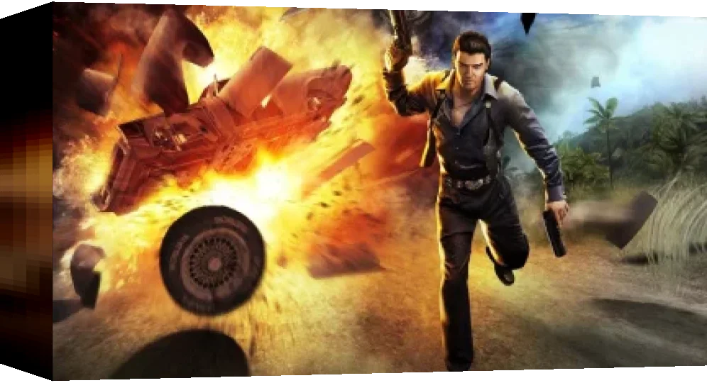 Just Cause — box-3D (EU)