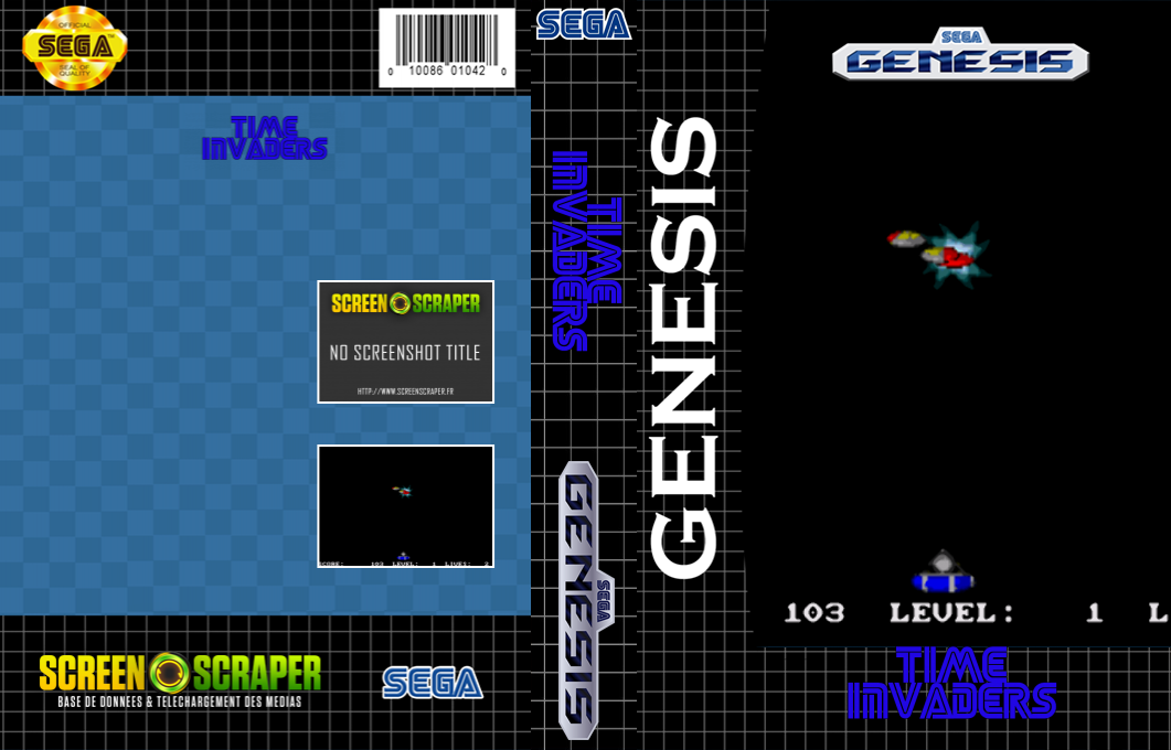 Time Invaders — box-texture (SS)