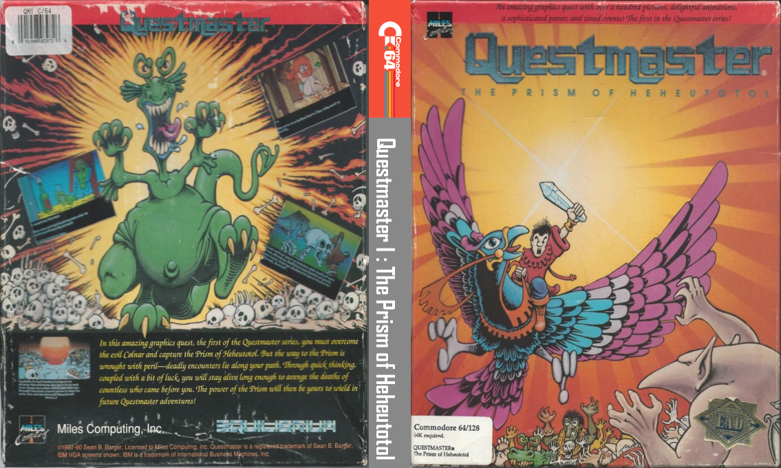 Questmaster 1 - The Prism of Heheutotol — box-texture (US)