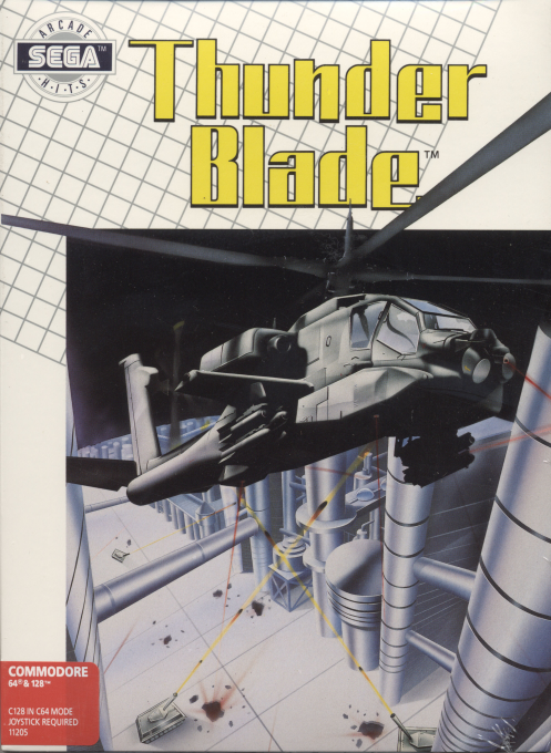 Thunder Blade box art