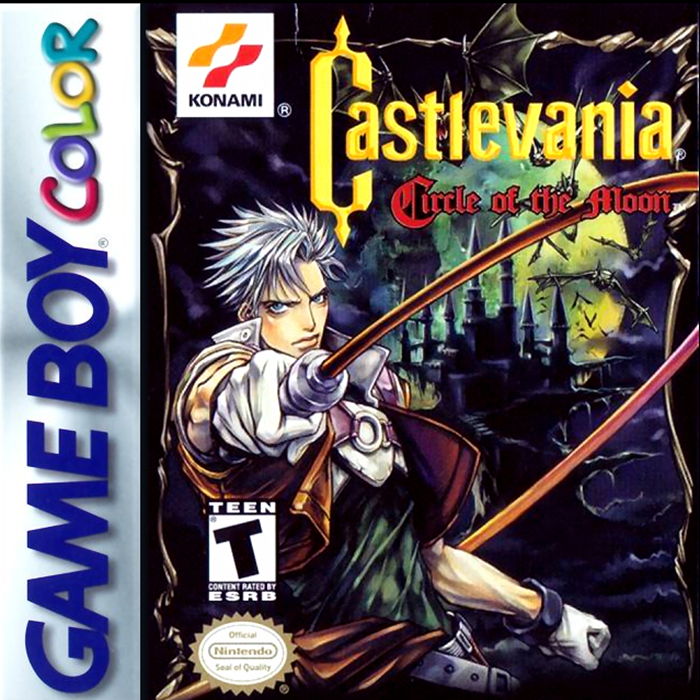 Castlevania - Circle Of The Moon - GBC Edition box art