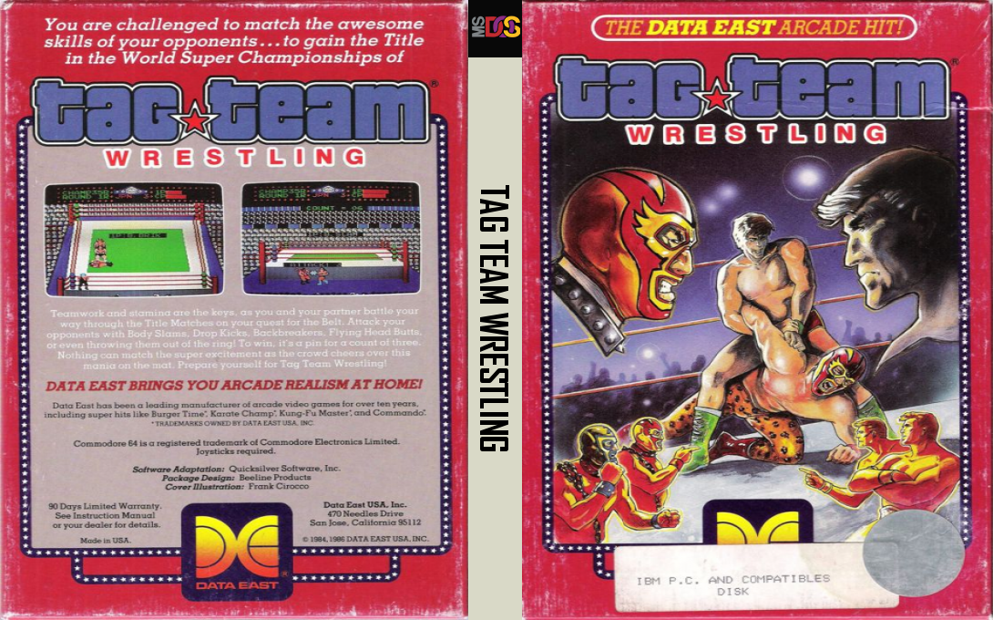 Tag Team Wrestling — box-texture (US)