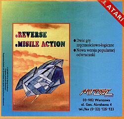 Reverse And Missile Action box art