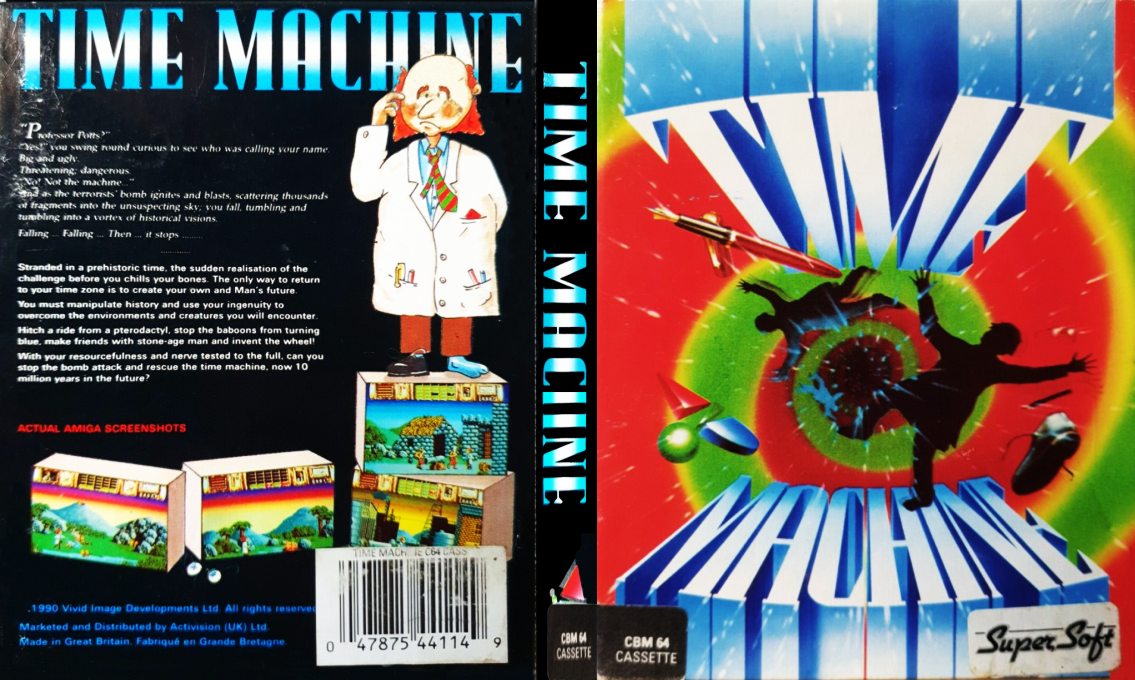 Time Machine — box-texture (EU)