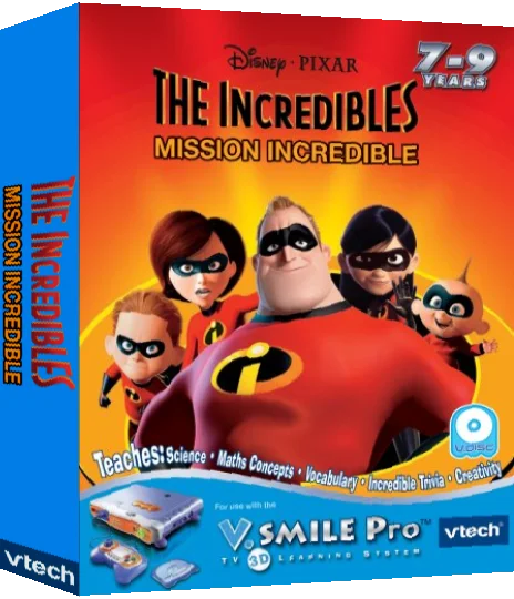 Incredibles, The - Mission Incredible — box-3D (EU)