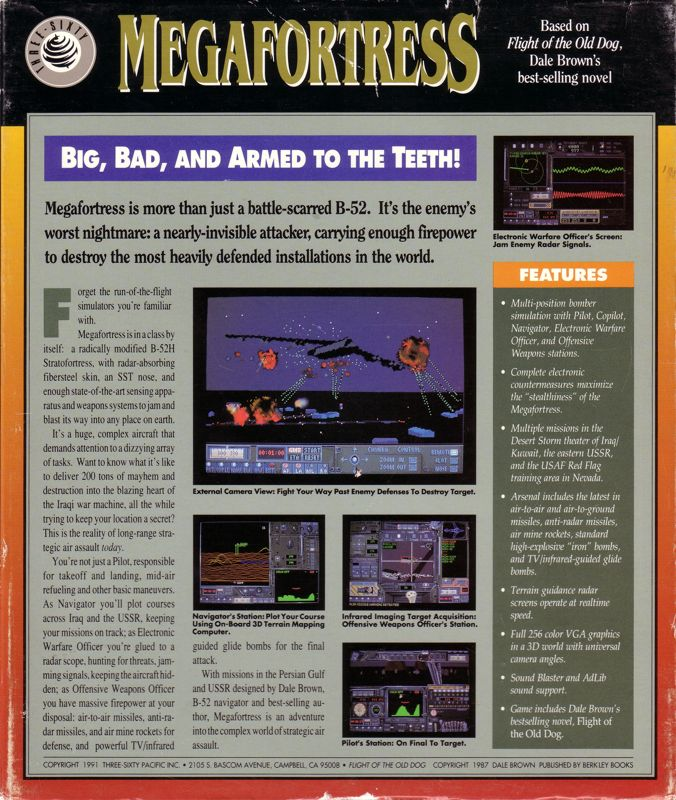 Megafortress — box-2D-back (US)