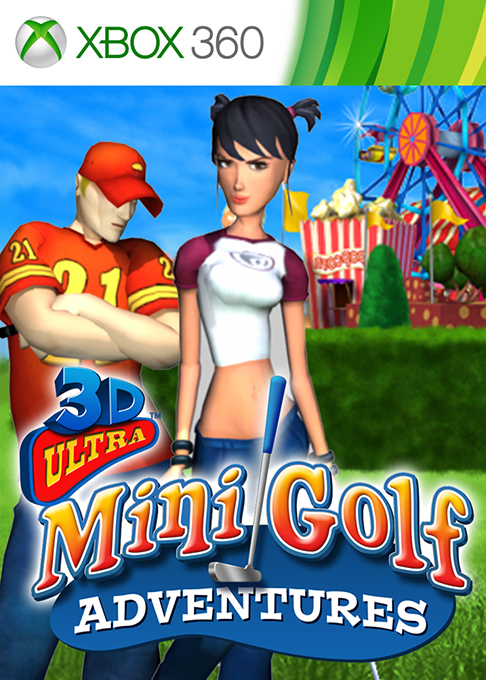 3d Ultra Mini Golf Adventures box art