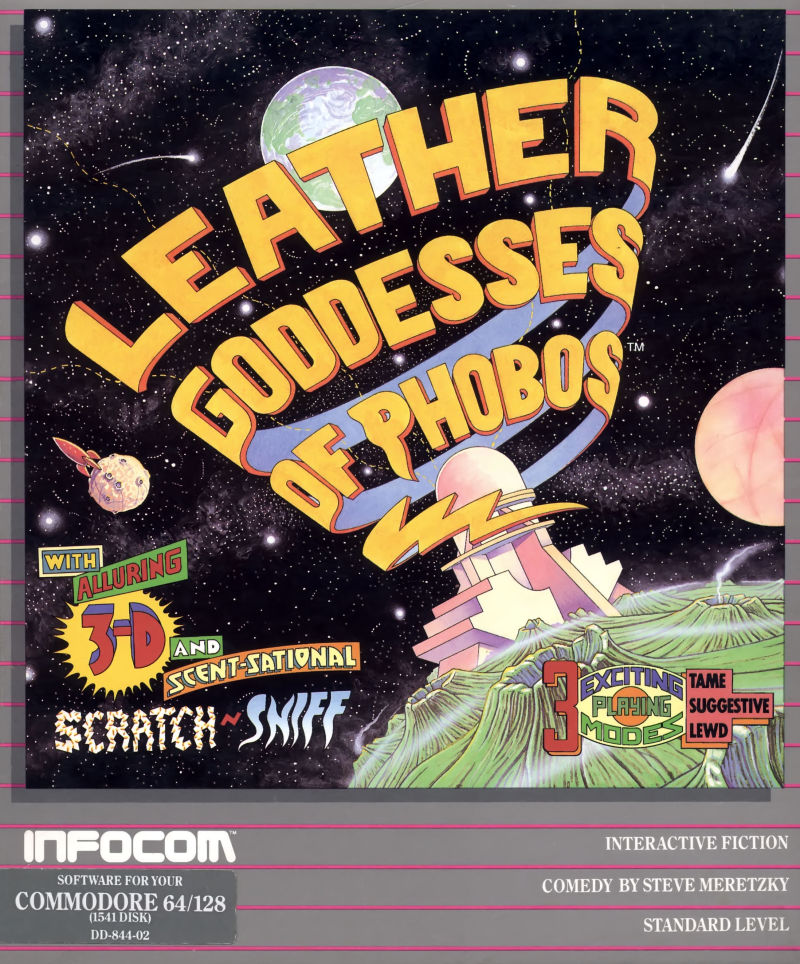 Leather Goddesses Of Phobos box art