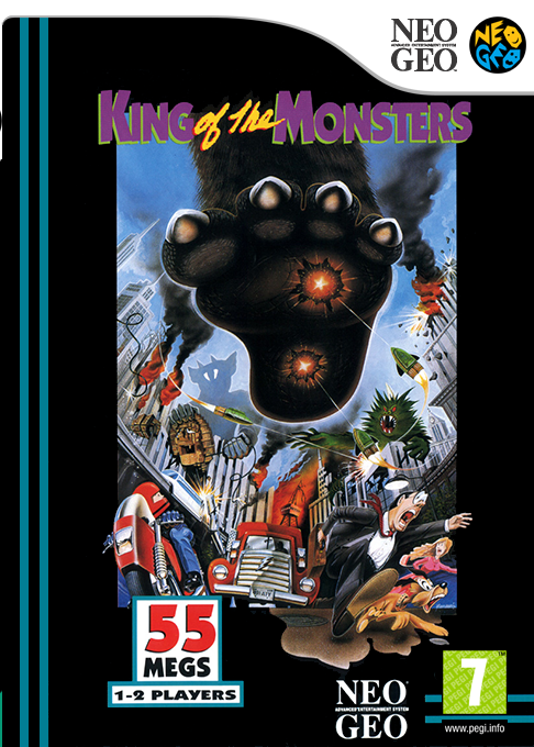 King Of The Monsters — box-2D (EU)