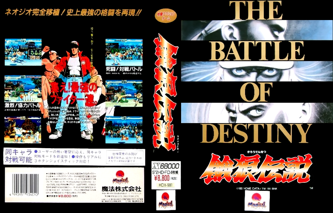 Garou Densetsu — box-texture (JP)