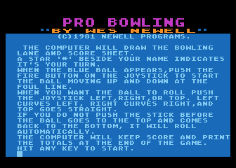 Pro Bowling — sstitle (US)