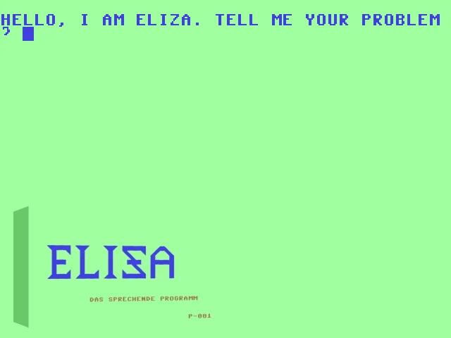 Eliza : Das sprechende Programm — mixrbv2 (WOR)