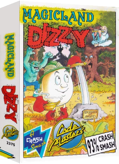 Dizzy 4 - Magicland Dizzy — box-3D (EU)