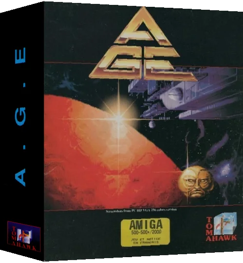 A.G.E. - Advanced Galactic Empire — box-3D (WOR)
