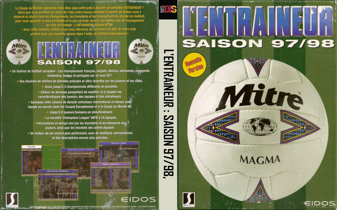 Championship Manager - Season 97/98 — box-texture (FR)
