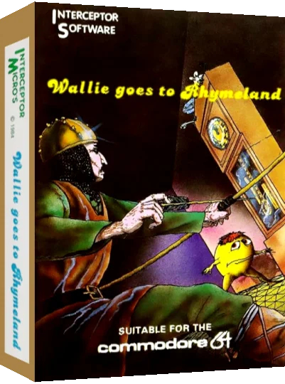 Wallie Goes to Rhymeland — box-3D (EU)