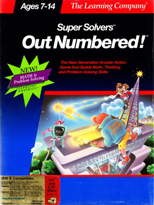 Super Solvers - OutNumbered! box art