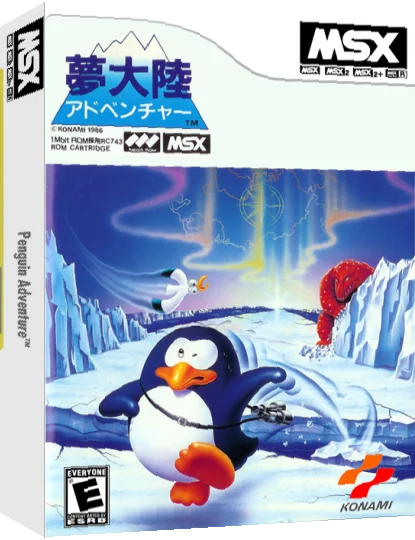 Penguin Adventure : Yume Tairiku Adventure — box-3D (JP)