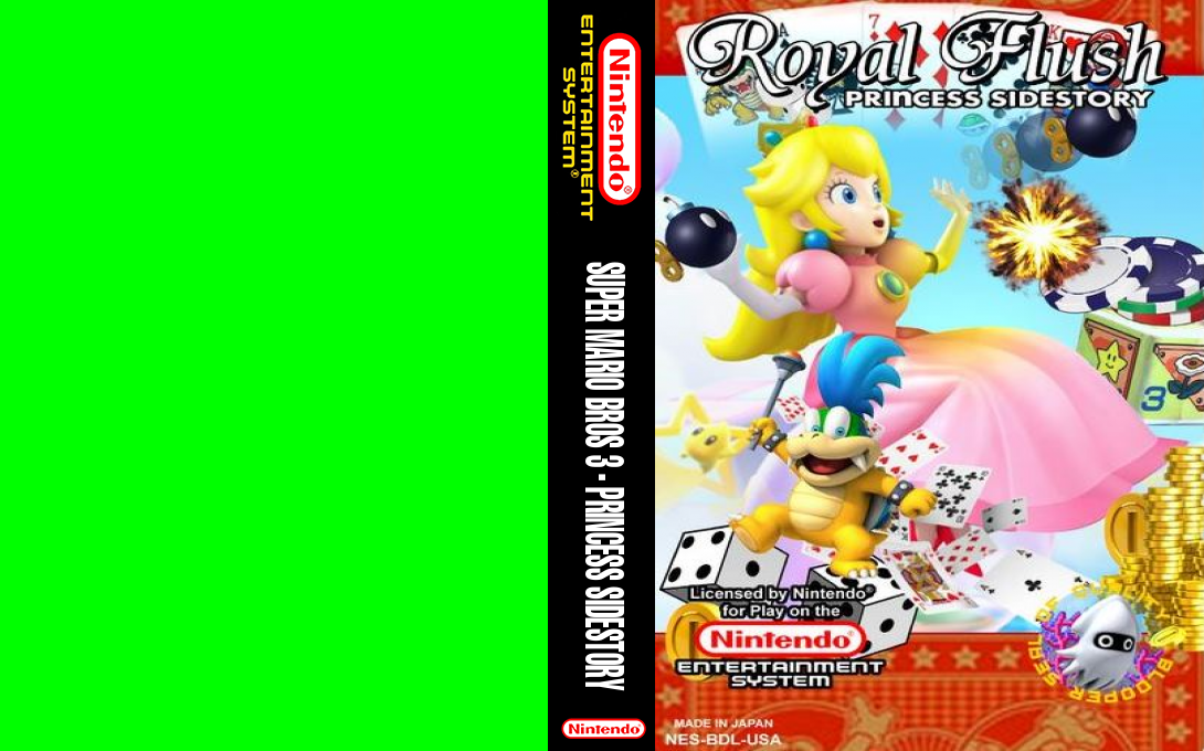Super Mario Bros 3 - Princess Sidestory — box-texture (WOR)
