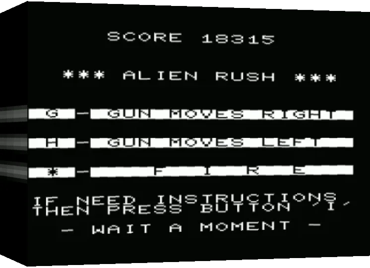 Alien Rush — box-3D (WOR)