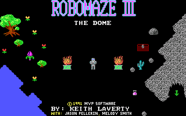 Robomaze III: The Dome box art