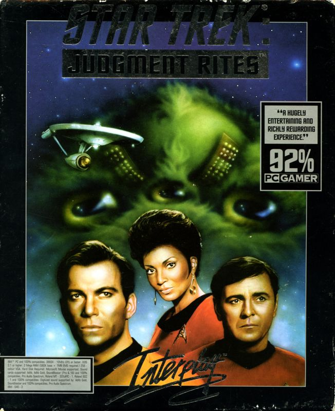 Star Trek - Judgement Rites — box-2D (EU)