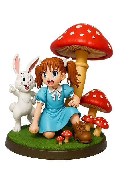 Alice In Wonderland — figurine
