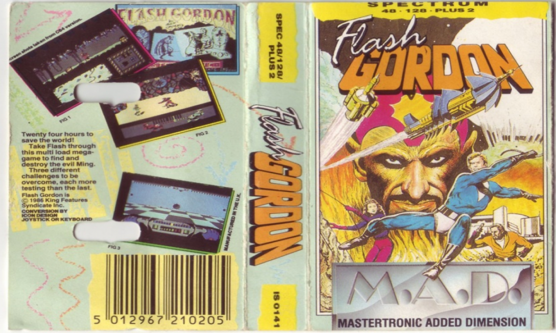 Flash Gordon — box-texture (EU)