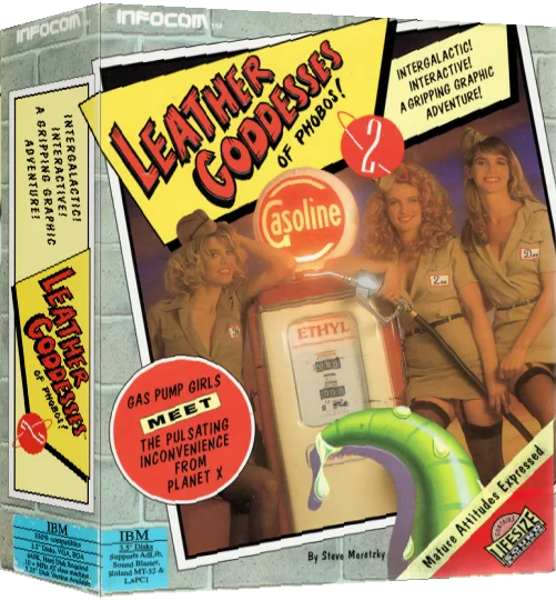 Leather Goddesses of Phobos! 2 - Gas Pump Girls Meet the Pulsating Inconvenience from Planet X — box-3D (US)