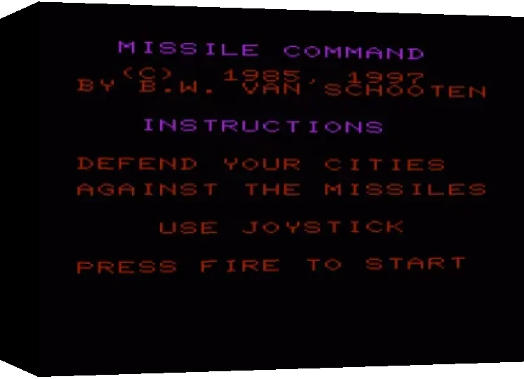 Missile Command — box-3D (WOR)