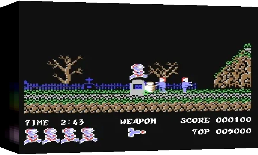 Sexy Ghosts'n Goblins — box-3D (WOR)