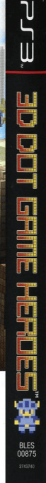 3D Dot Game Heroes — box-2D-side (SP)