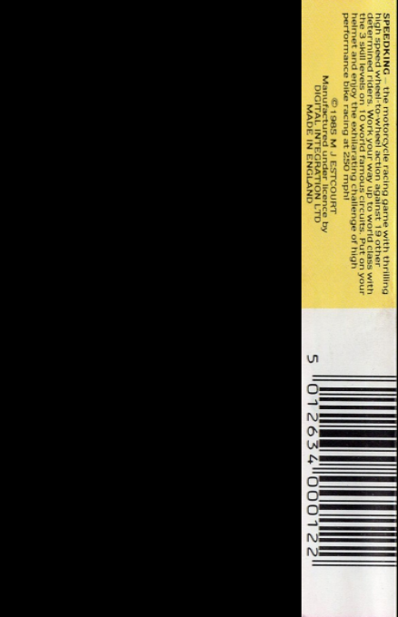 Speed King — box-2D-back (EU)