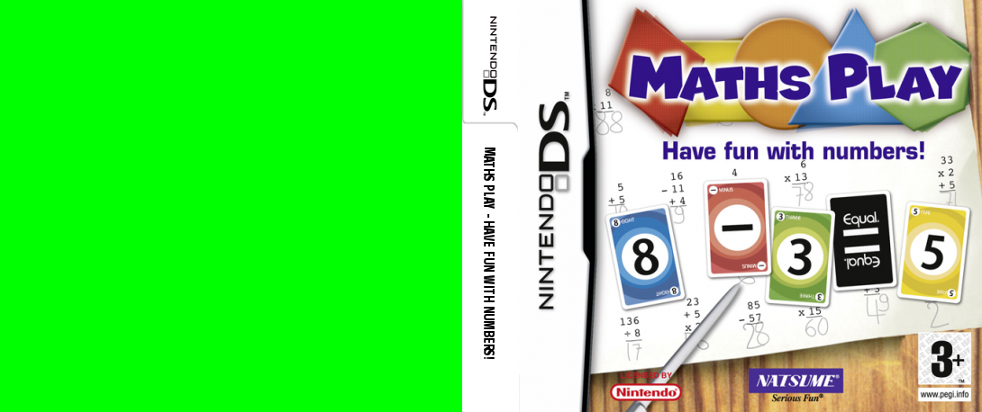 Sansuu Puzzle Game - Equal Card DS — box-texture (EU)