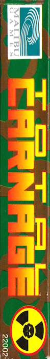 Total Carnage — box-2D-side (EU)