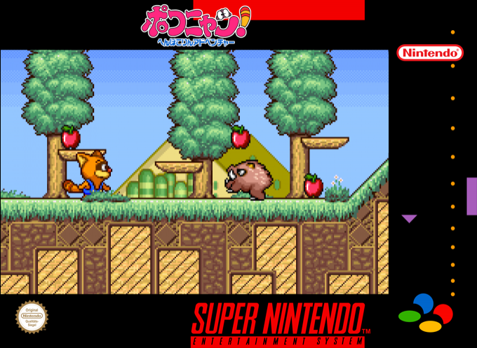 Pokonyan! - Henpokorin Adventure — box-2D (SS)