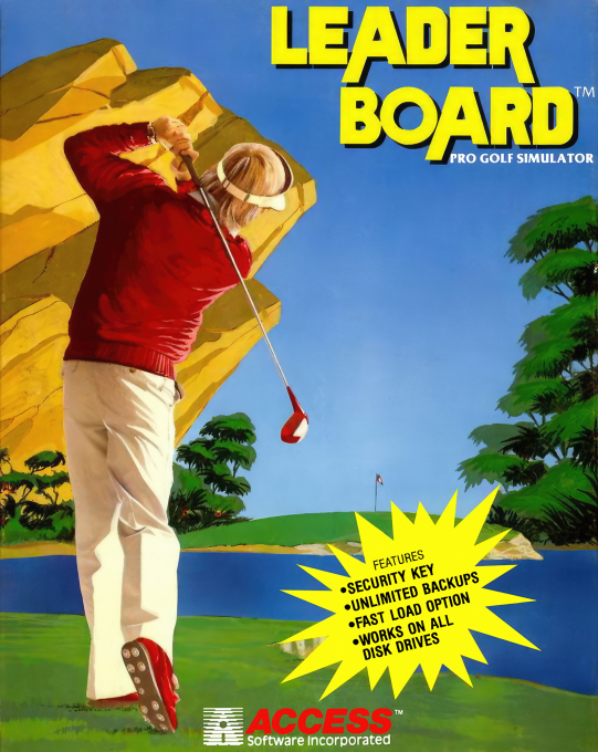 Leader Board box art