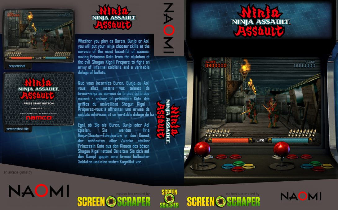 Ninja Assault — box-texture (SS)