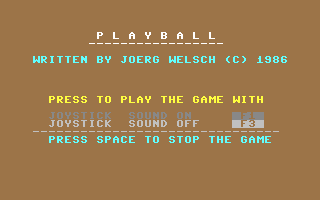 Playball — sstitle (WOR)